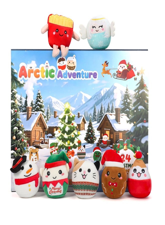TECHTAIL Mini Plush Toys Set, 24 Pack - 3.15" Soft Squishy Plushies, Cute Collectible Stuffed Animals for Kids, Teens & Plush Fans - Giftable Toy Set - Image 1